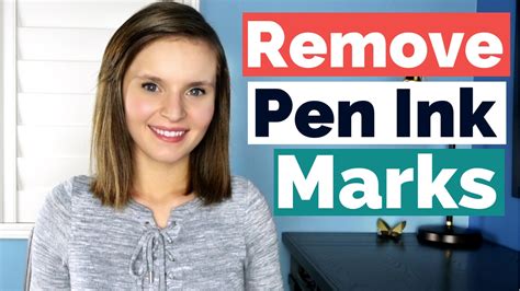 remove pen marks